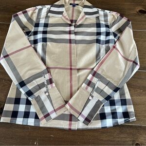 Burberry Women’s Pure Silk Blouse